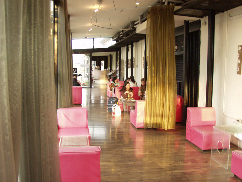 台中20號倉庫藝術特區藝術村2003年至2006年加崙工作室(大開劇團)時期咖啡廳夕陽景緻攝影照片14